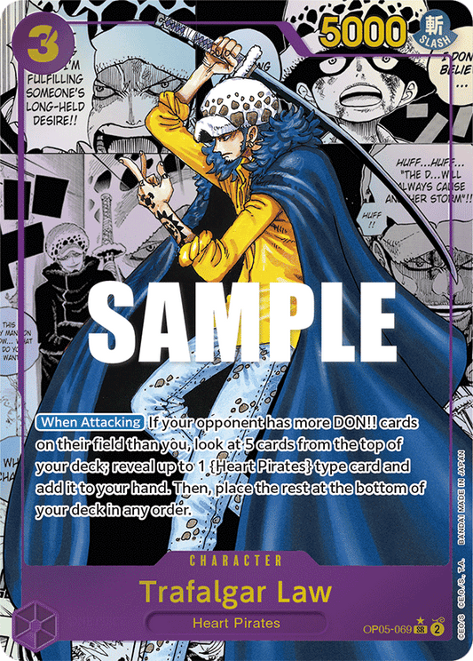 OP05-069 SR Trafalgar Law MANGA