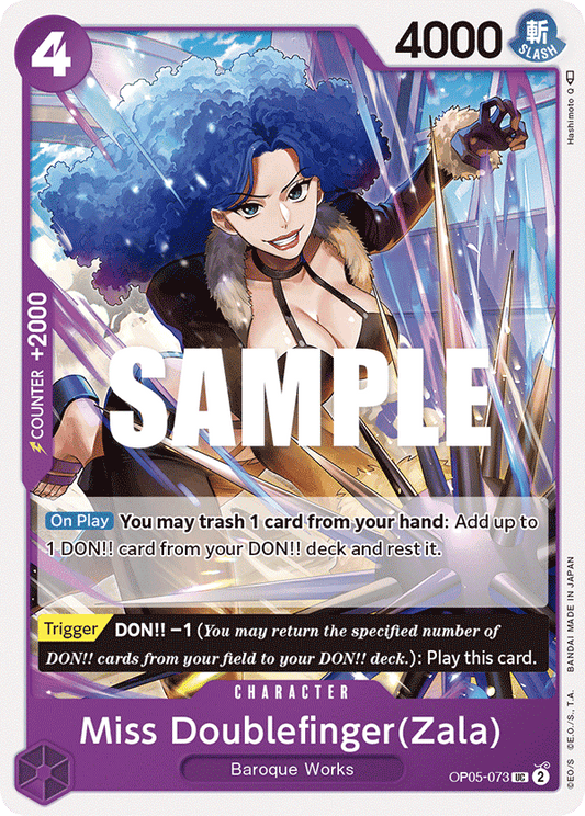 OP05-073 UC Miss Doublefinger(Zala)