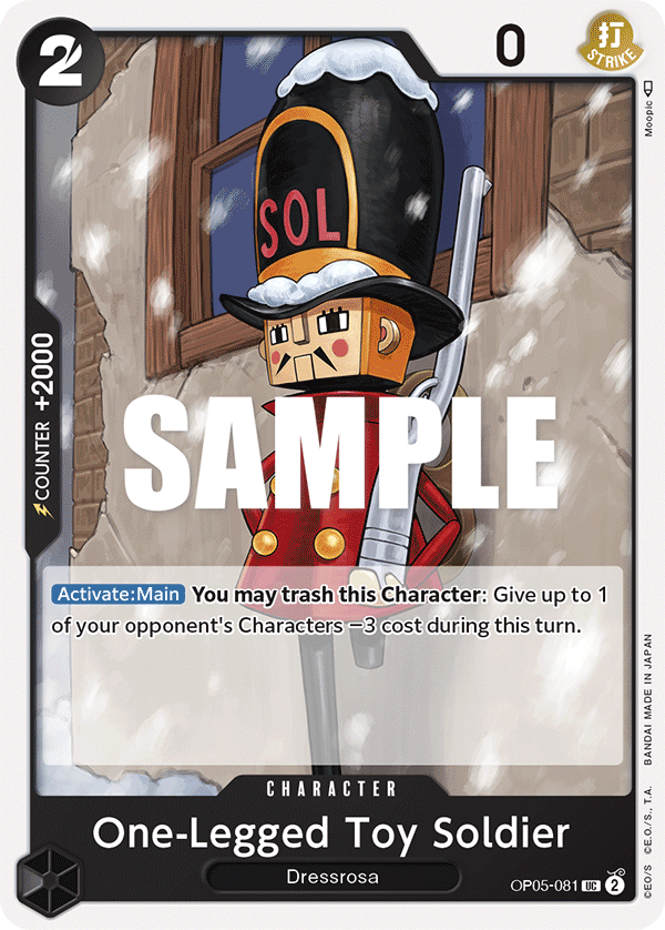OP05-081 UC One-Legged Toy Soldier
