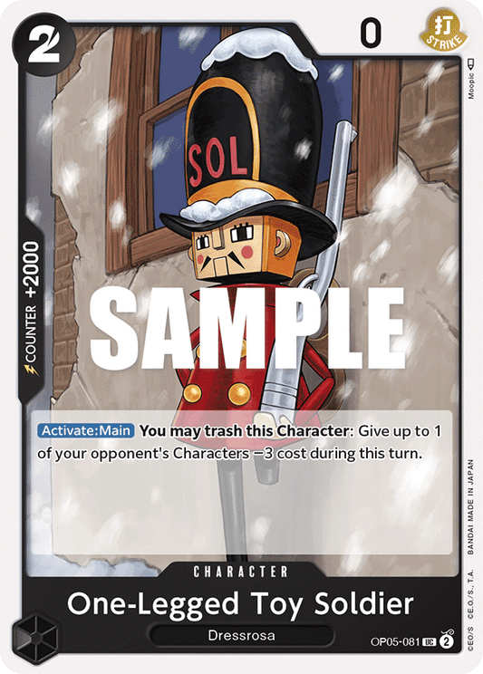 OP05-081 UC One-Legged Toy Soldier