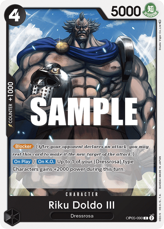 OP05-090 C Riku Doldo III