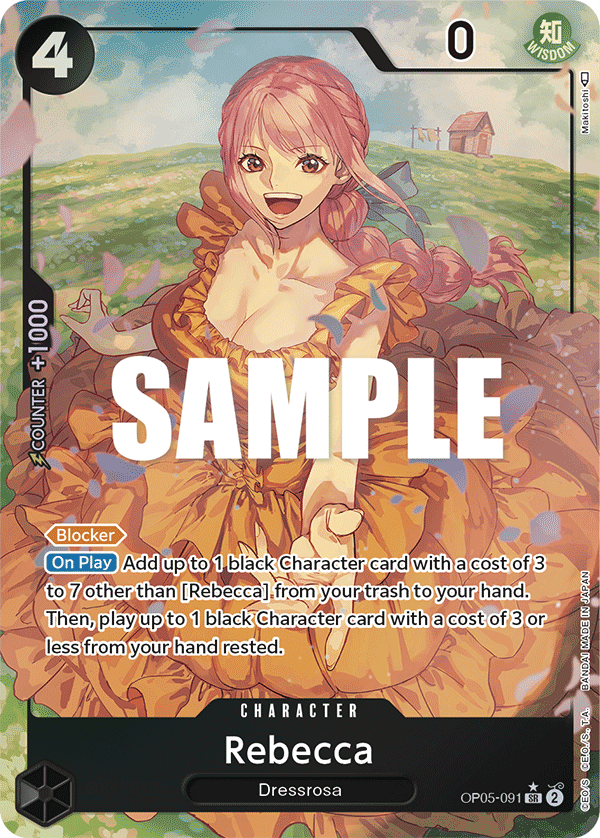 OP05-091 SR Rebecca AA