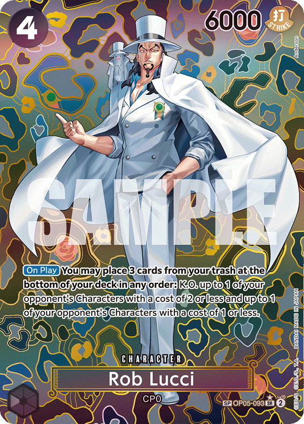 OP05-093 SP Rob Lucci