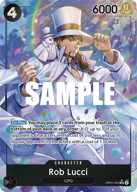 OP05-093 SR Rob Lucci AA