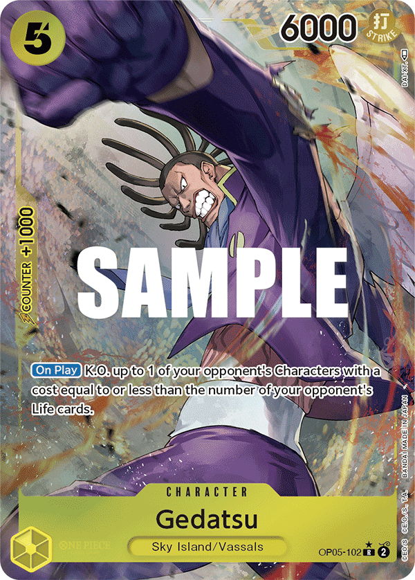 OP05-102 R Gedatsu AA