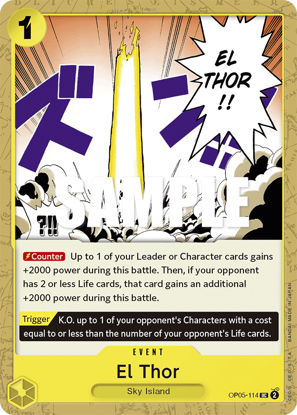 OP05-114 UC El Thor