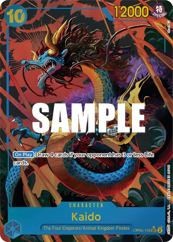 OP05-118 SP Kaido AA