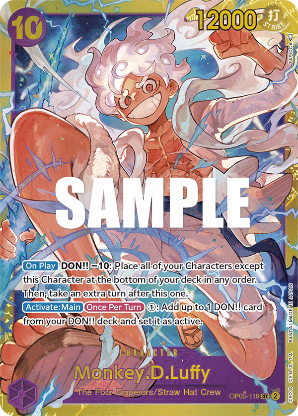 OP05-119 SEC Monkey.D.Luffy