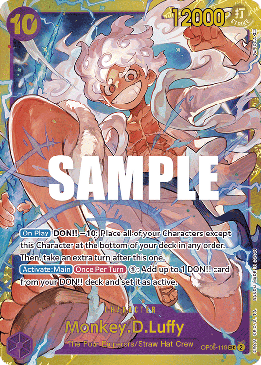 OP05-119 SEC Monkey.D.Luffy