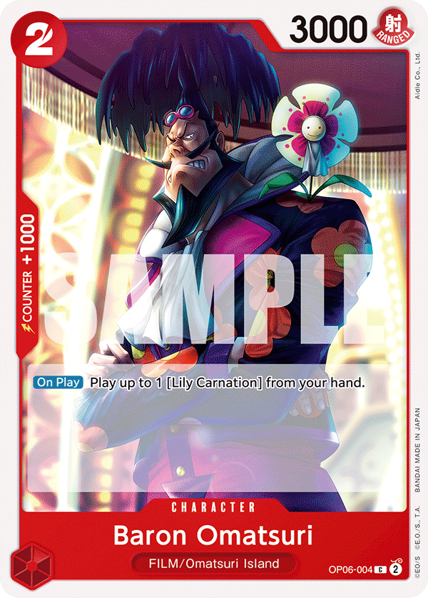 OP06-004 C Baron Omatsuri