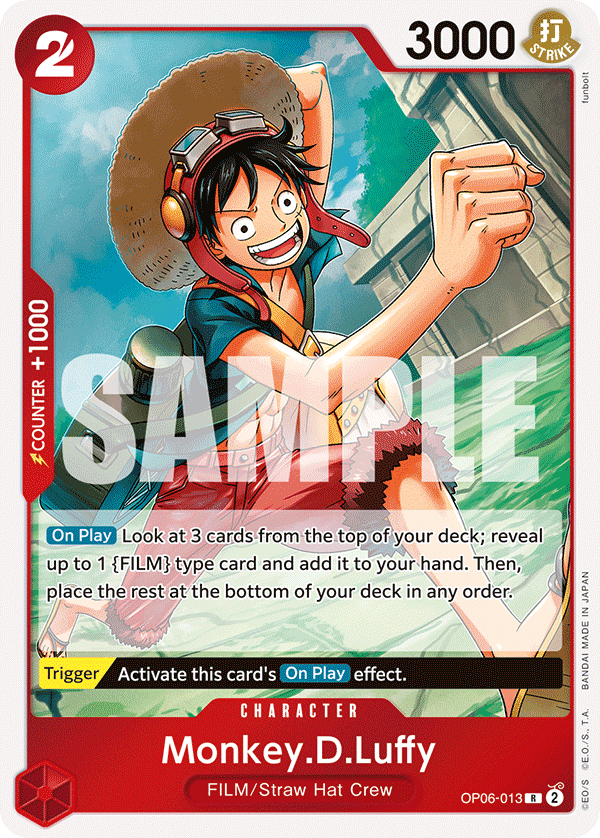OP06-013 R Monkey.D.Luffy