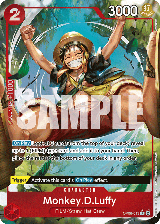 OP06-013 R Monkey.D.Luffy AA