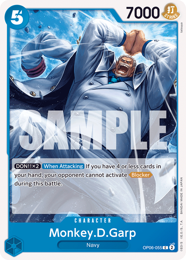 OP06-055 C Monkey.D.Garp
