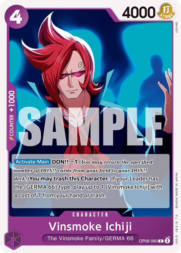 OP06-060 C Vinsmoke Ichiji