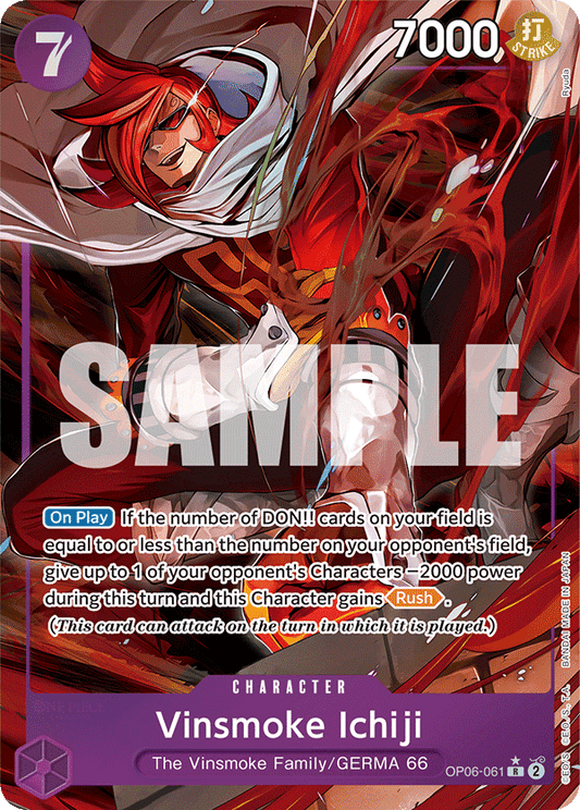 OP06-061 R Vinsmoke Ichiji AA