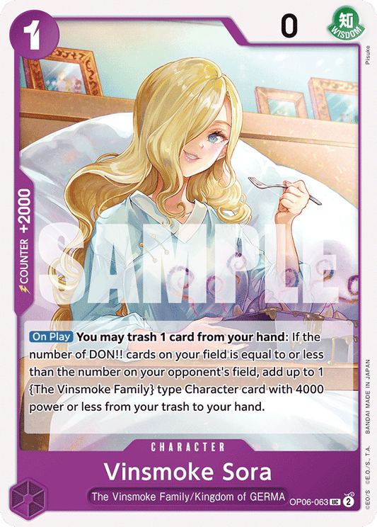 OP06-063 UC Vinsmoke Sora