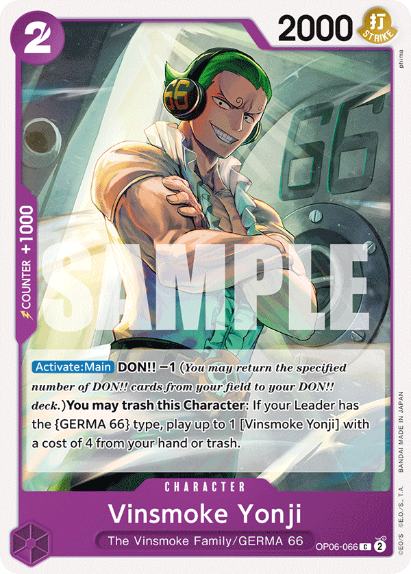 OP06-066 C Vinsmoke Yonji