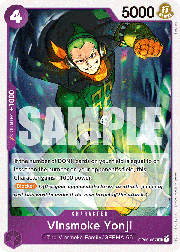 OP06-067 R Vinsmoke Yonji