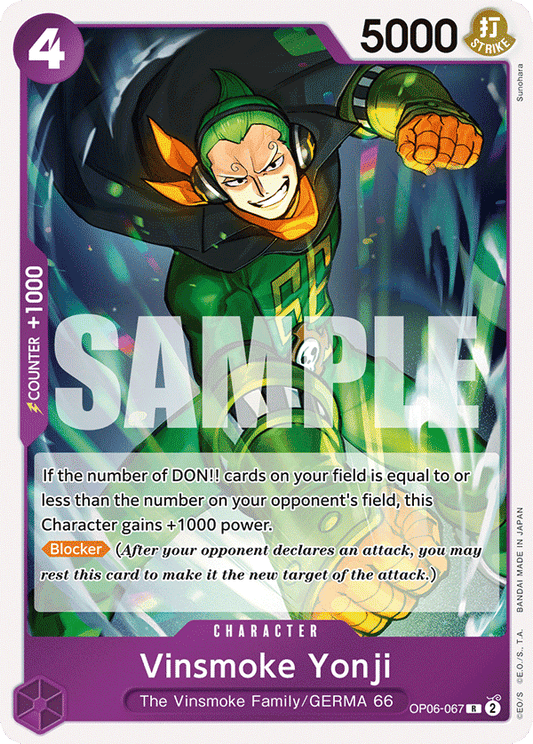 OP06-067 R Vinsmoke Yonji