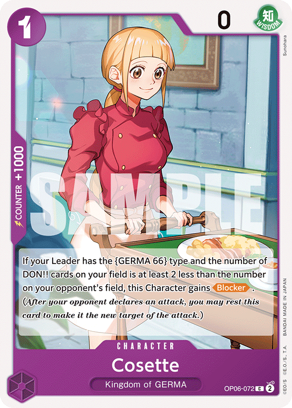 OP06-072 C Cosette