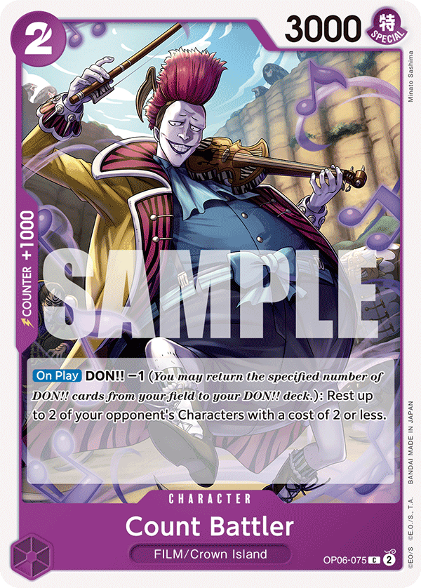 OP06-075 C Count Battler