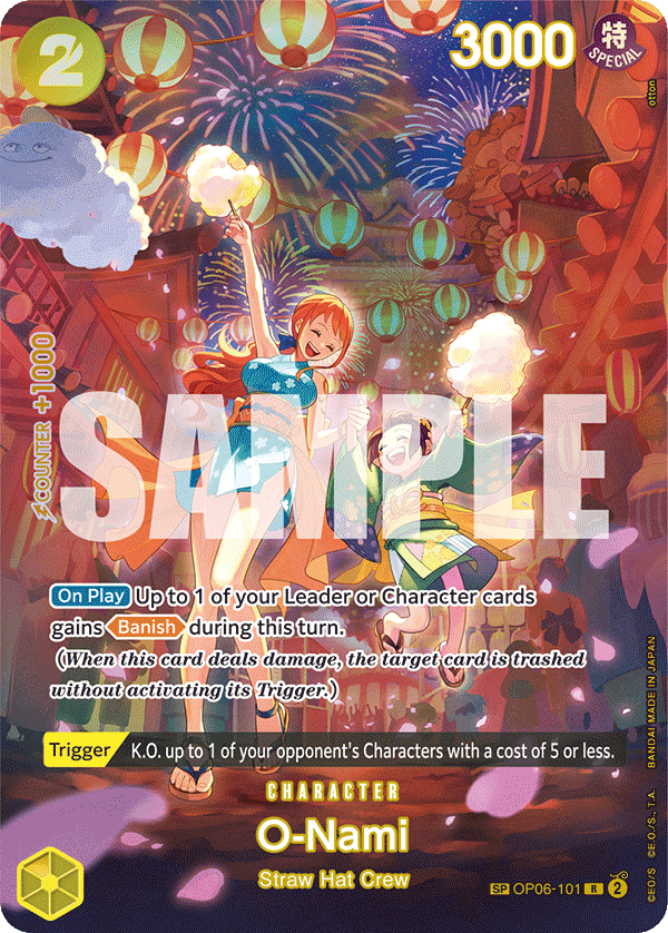 OP06-101 SP O-Nami