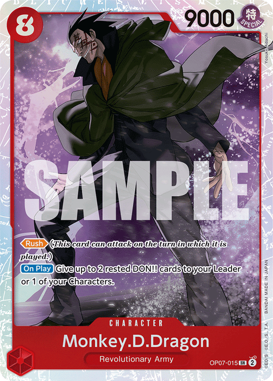 OP07-015 SR Monkey.D.Dragon