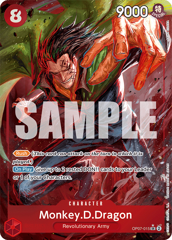 OP07-015 SR Monkey.D.Dragon AA