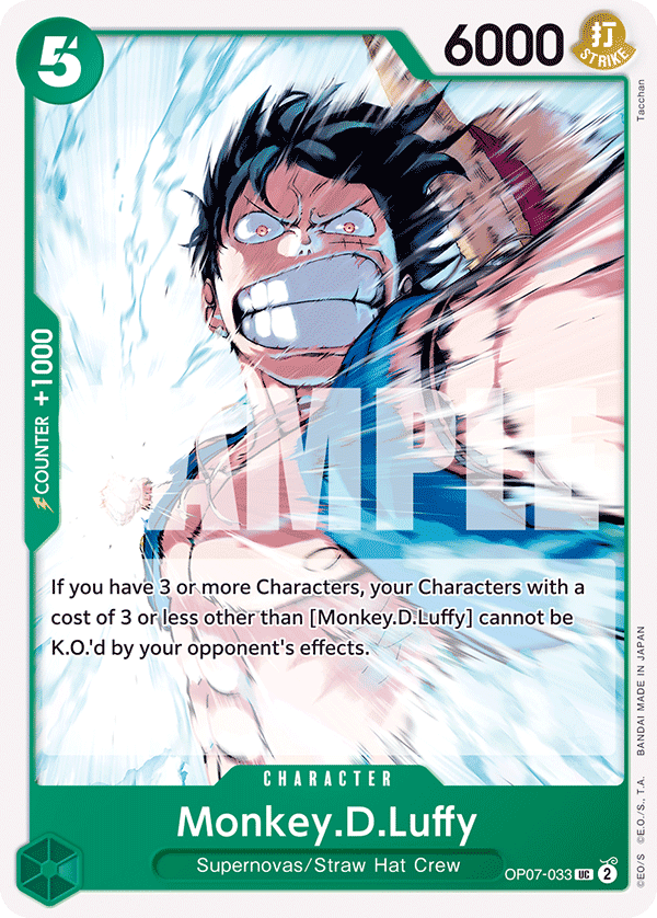OP07-033 UC Monkey.D.Luffy