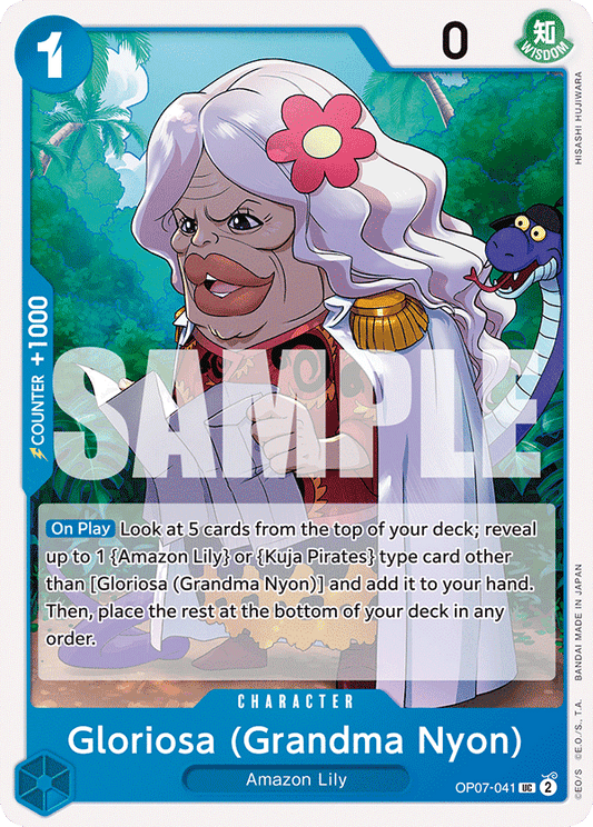 OP07-041 UC Gloriosa (Grandma Nyon)