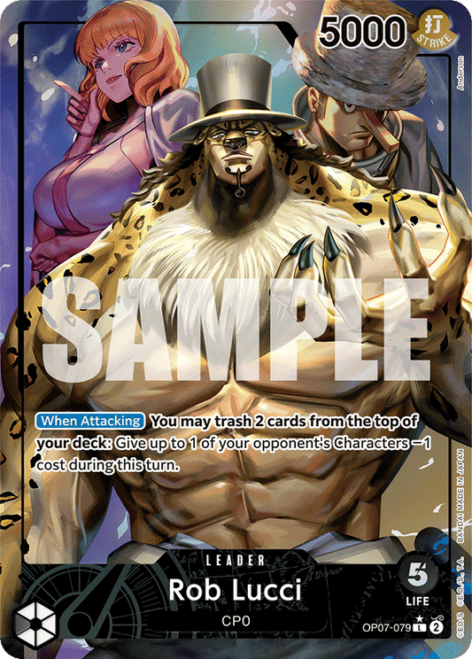 OP07-079 L Rob Lucci AA