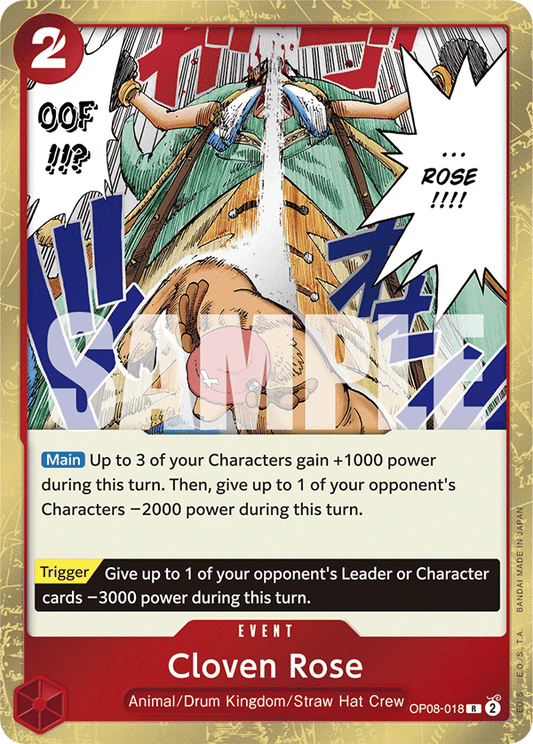 OP08-018 R Cloven Rose