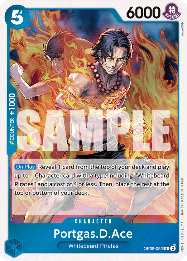 OP08-052 R Portgas.D.Ace