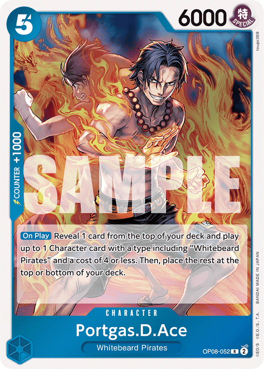 OP08-052 R Portgas.D.Ace
