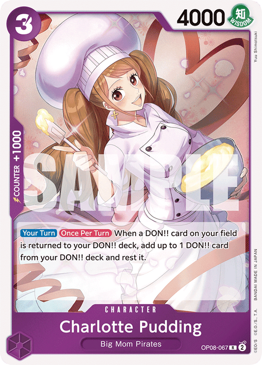 OP08-067 R Charlotte Pudding