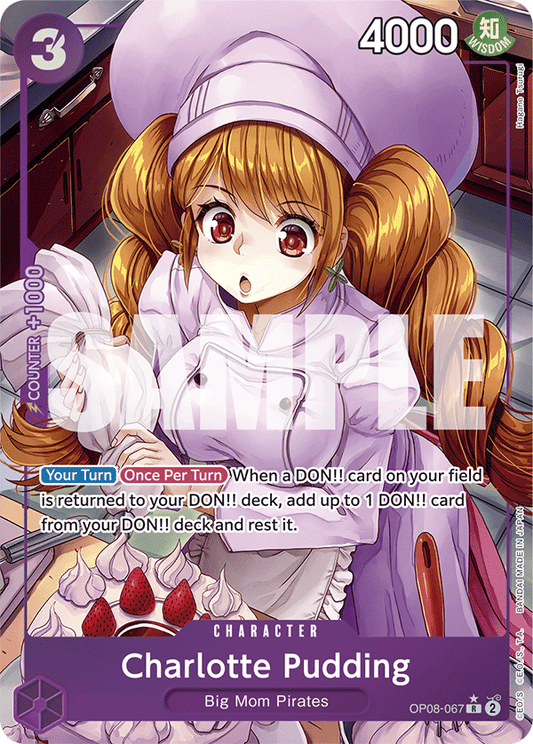 OP08-067 R Charlotte Pudding AA