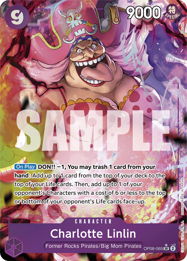 OP08-069 SR Charlotte Linlin AA