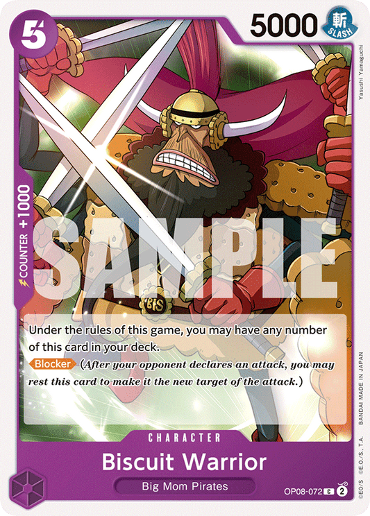 OP08-072 C Biscuit Warrior