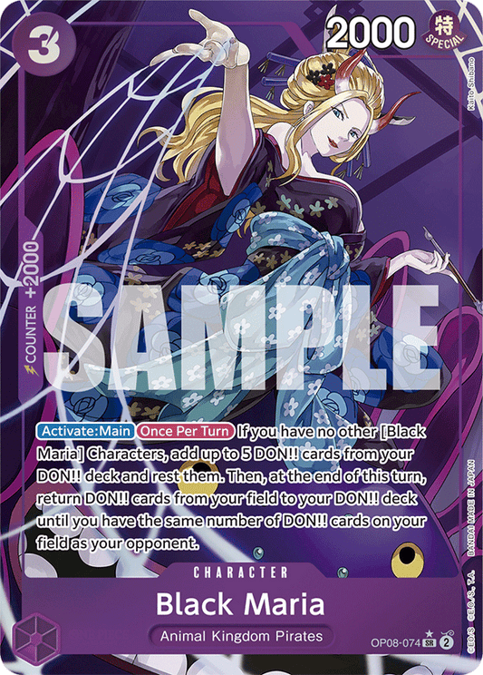 OP08-074 SR Black Maria AA