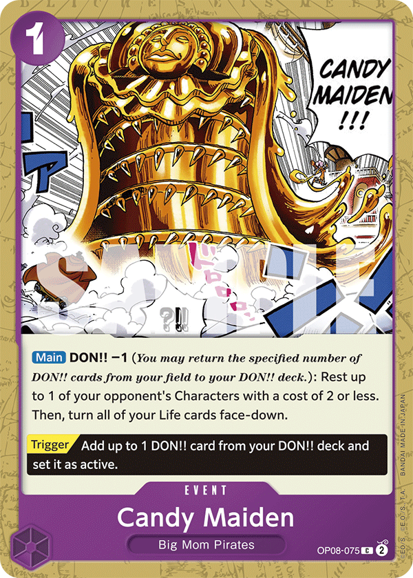 OP08-075 C Candy Maiden