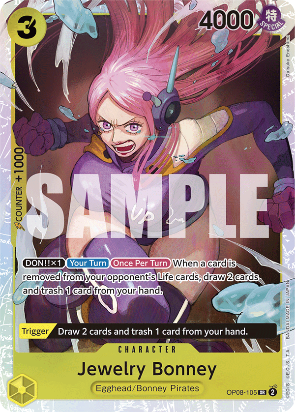 OP08-105 SR Jewelry Bonney