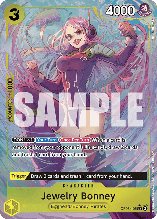OP08-105 SR Jewelry Bonney AA