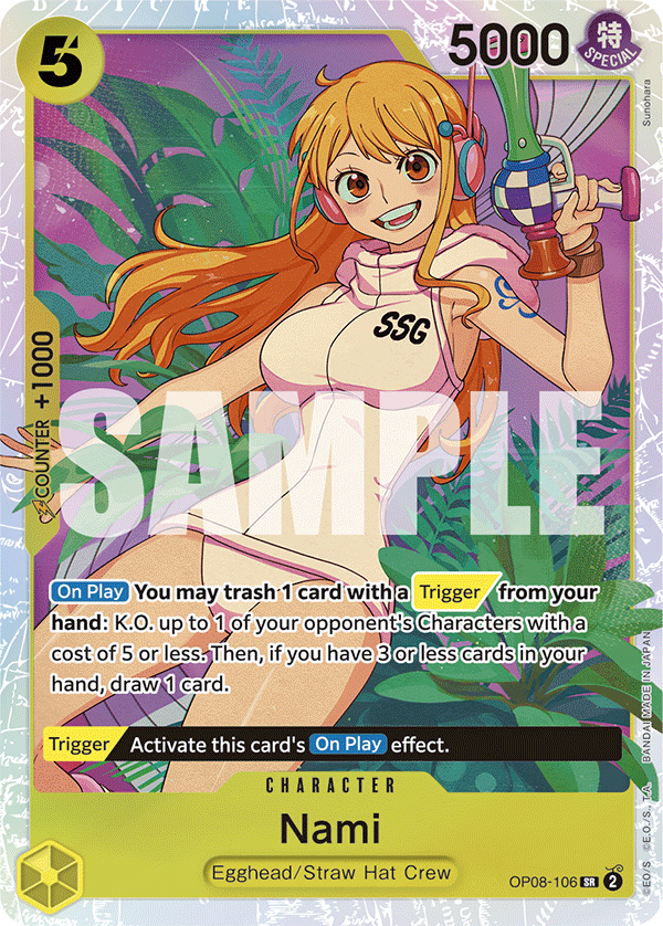 OP08-106 SR Nami