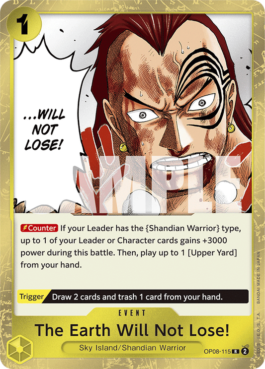 OP08-115 R The Earth Will Not Lose!