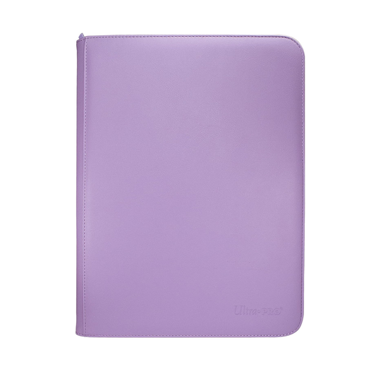 Ultra PRO Vivid 9-Pocket Zippered PRO-Binder (Purple) (360 Card Storage)