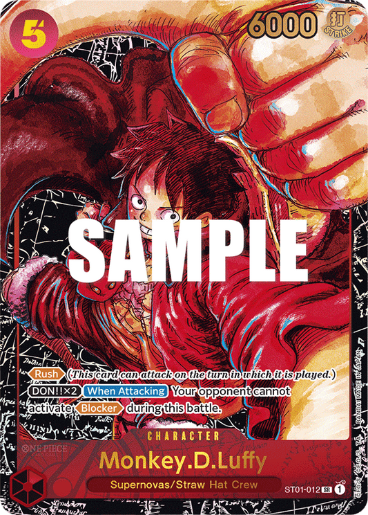 ST01-012 SR Monkey.D.Luffy ODA
