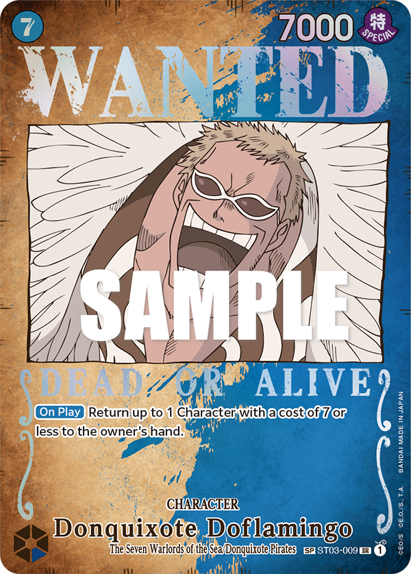 ST03-009 SP Donquixote Doflamingo