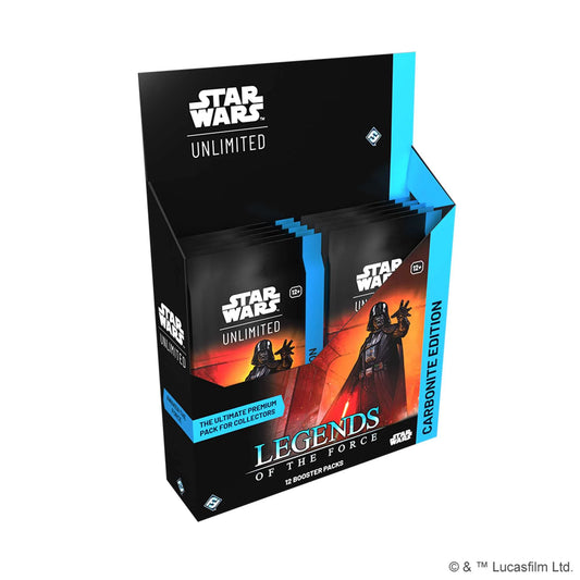 Star Wars: Unlimited Legends of the Force Carbonite Edition Booster Box