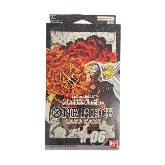 One Piece Card Game (ST06) Absolute Justice Starter Deck