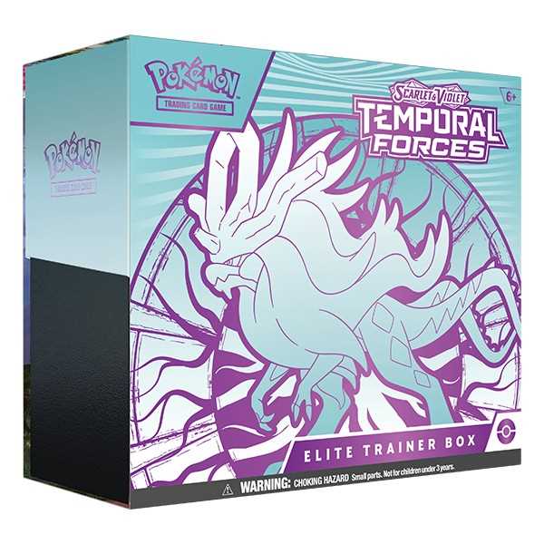 Pokémon TCG: Scarlet & Violet - Temporal Forces Walking Wake Elite Trainer Box